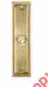 16963887008 Heath Zenith Wired Doorbell Lighted Push Button 887 Brass