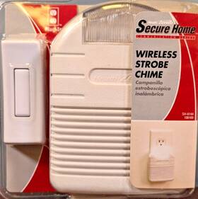Sh-6144 Heathzenith Heath Zenith Secure Home Communication Series Wireless Strobe Chime 100ft #6144