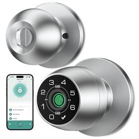 Hei Liang 763367306870 Fingerprint Door Lock And Keypad Input Smart Knob App C