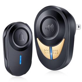 Ks-db04 Homatter Wireless Doorbell 1200ft Long Range Door Bell With Adjustable Volume 5 Leve