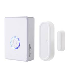 Chba-cedb081d1mr Honeteek Door Alarms When Opened Wireless Doorbell Chime For Home With Led Indicators