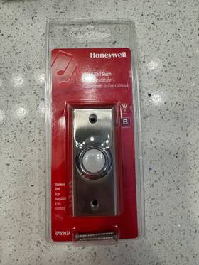 Rpw203a Honeywell Wired Bell Push
