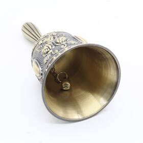 Hordion 772625673241 2 Inch Small Hand Bell For Adults Seniors Vintage Customer Service Orna