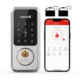 M1-sb Hornbill Smart Front Door Locks Deadbolt Keyless Entry Lock Electronic