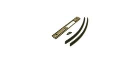C0457-1b Horton Lock Faceplate With Mohair-bz