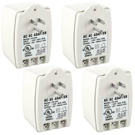 Hotop-transformers-w26h27 Hotop 4 Pack 24 Volt Transformer 40 Va Ac Plug In With Ptc Fuse