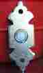 Hp0304 Doorbell Cover Southwest Fordge Button Satin Nickel Riel Door Bell Trim 4 X 2