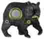 Hp06274 Company S Coming Inc Surface Mount Pushbutton Doorbell Painted Black Bear With Fish