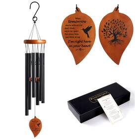 Chimes-04 Hsliliming Memorial Wind Chime Sympathy Chimes For Loss Of Loved One Mom Dad In Mem