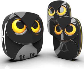 Ip55 Htzsafe 313049567596 Wireless Doorbell Cute Owl Weatherproof Outdoor Remote Push Butto