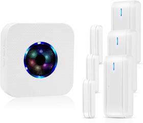 Huwoo 711181039627 Door Chimes Wireless Open Sensor For Business Home Office When Enteri