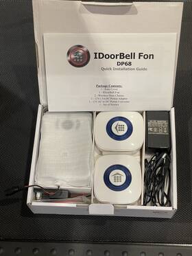 Dp-68s Idoorbell Fon Door Bell Aluminum Dp68s Kit
