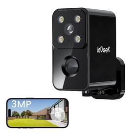 Iegeek 734931740987 Outdoor Camera Wireless Home Security Cameras Pan Rotating 180 2k