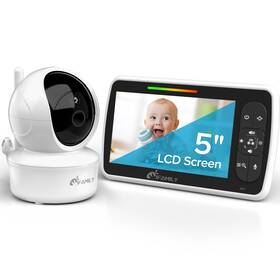Sm650 Ifamily 735851817025 Baby Monitor - Large 5 Inch Screen With 30hrs Battery Life Remote Pan-t