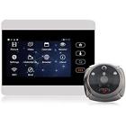 Ihome5 Tuirel Home Security Systems Digital Video Doorbell Peephole 889327026586