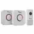 Indicator-1000 Unbranded Wireless Doorbell Kit With 52 Chimes 4 Volume Levels Led Ft Range