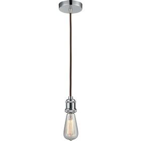 Inno100pc-10br-1pc Innovations 100pc-10br-1pc Transitional One Light Mini Pendant From Edison Co
