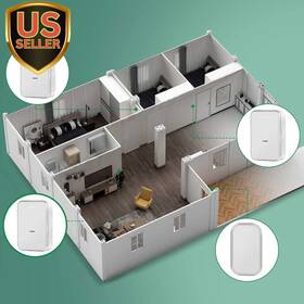 Um-bell-194-01 Iot Technology Co. Ltd Wireless Doorbell Kits With 1 X Self-powered Transmitter Plug In Chime