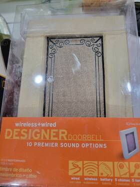 Pc5870 Iq America 853009001734 Wireless Wired Designer Doorbell Mediterraneo