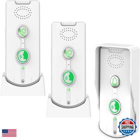 B0ffgsw2nm Irishom Wireless Doorbell Intercom Rechargeable Long Distance Smart