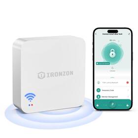 Gatway03y Ironzon Tuya Gateway For Smart Door Lock -remotely Control Fingerprint Loc