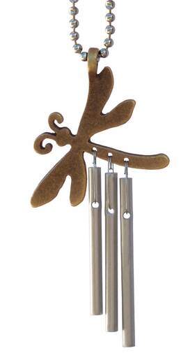 Jacobs Musical Chimes 755918136555 Car Charm Dragonfly Mini Wind Chime