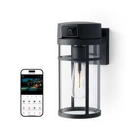 Jn-ol4a Jarnex Outdoor Porch Light Camera 2k Wi-fi Security Cam With Ai Human Detection Pa