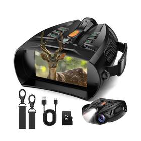 Inskam336 Jdz Night Vision Goggles 4k Binoculars For Adults 4 Inch Hd Screen
