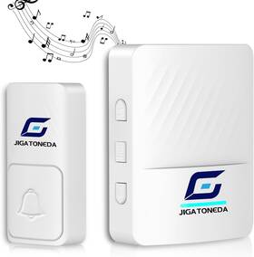 2301sf1t1r Jigatoneda Wireless Doorbells For Home Self-powered Doorbell Chime No Batteries Required D