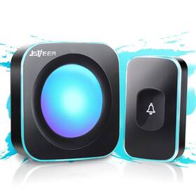 Jsieem 192530815725 Wireless Doorbell 1200 Feet Waterproof Door Bell With 36 Melodies 4 Vo