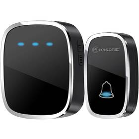 Kadb201 K Kasonic Wireless Doorbell Waterproof Door Bell Kit With 4 Levels Adjustable