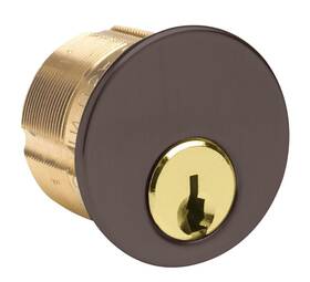 7124la2-10b-kd Kaba Ilco Mortise Cylinder Dark Oxidized Satin Bronze Oil Rubbed