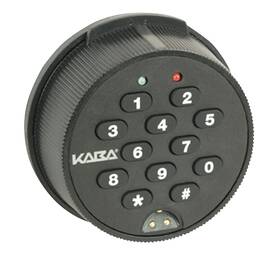 252srn10n5bea1a Kaba Mas 3.5 Inch Black Self-powered Safe Lock With Deadbolt