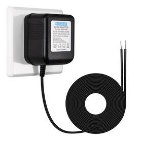 Kekebee-24500 Kekebee 24v Ac 500ma Doorbell Power Supply Adapter Transformer 315in Wire