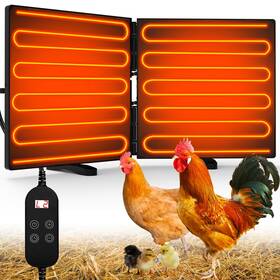 Js-25c Keltne Chicken Coop Heater For Winter Adjustable Temperature And Time Setting Chick