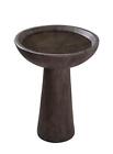 51018wdg Kenroy Home Woodland Outdoor Bird Bath With Brown Finish Rustic