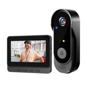 B0fp1n5tzx Kepeak Doorbell Camera Wireless Video 2.4g Module Connection No