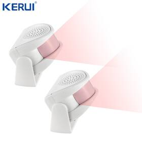 Jyx01 Kerui 2 Pack Wireless Motion Sensor Detector Doorbell Welcome Chime Alarm For Store