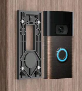 Generation-2020 Kimilar Bjzz0805-1 No-drill Adhesive Mount For Rlng Video Doorbell 2nd Release