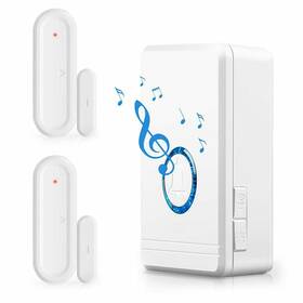 Ks-db03-bell-vary-1 Kingsl Pro Door Sensor Alarm Bell For Business Home Office Warehous Led Flash Long Rang