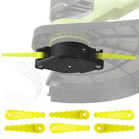 Acfhrl2 Kintle 780887684738 Ac052n1 2-in-1 Pivoting Fixed Line And Bladed Head - Compatible With