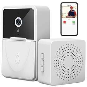 Kocaso 737547650770 Smart Wireless Wifi Doorbell Camera Phone Door Ring Video Intercom Security Bell