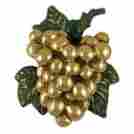 311x-tvdkps Krc-xmh1 Kensington Row Coastal Collection Door Knockers Tuscan Vineyard Knocker Brass Grape Cluster 047393864574