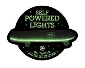 171196 Kryptonics 30 Inch Self Powered Led Deck No Batteries Required And