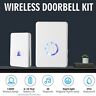 Ks-db03 Wireless Doorbell Battery Operated Remote Button Transmitter Plug In Receiver