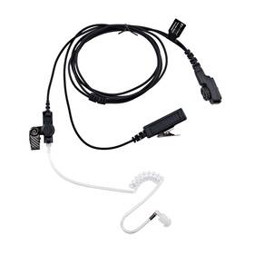 Kst-16-370hyt Ks K-storm Pd782 Acoustic Tube Earpiece Headset Compatible With Hytera Pt580 Pd702 Pd780