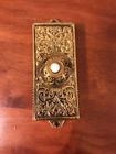 L-64bl Anglo American Victorian Electric Brass Push Button Door Bell