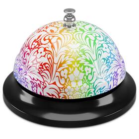 Lagarto 793398888809 Floral Call Bell For Teachers - Desk Service Shopkeepers Front