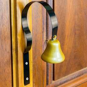 Lanier 099922081079 Shopkeepers Bell - Donftt Let Another Customer Slip Out Black