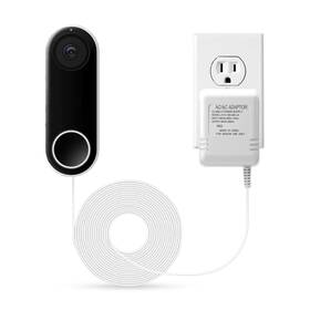 Aub07y9d9tcc Lanmu 18v Power Adapter Compatible With Nest Hello Arlo And Simplisafe Doorbell